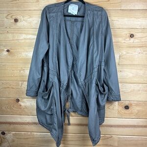 Hei Hei Gray Utility Jacket Womens Size Medium